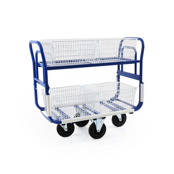 GT3 Trolley with 4 short baskets